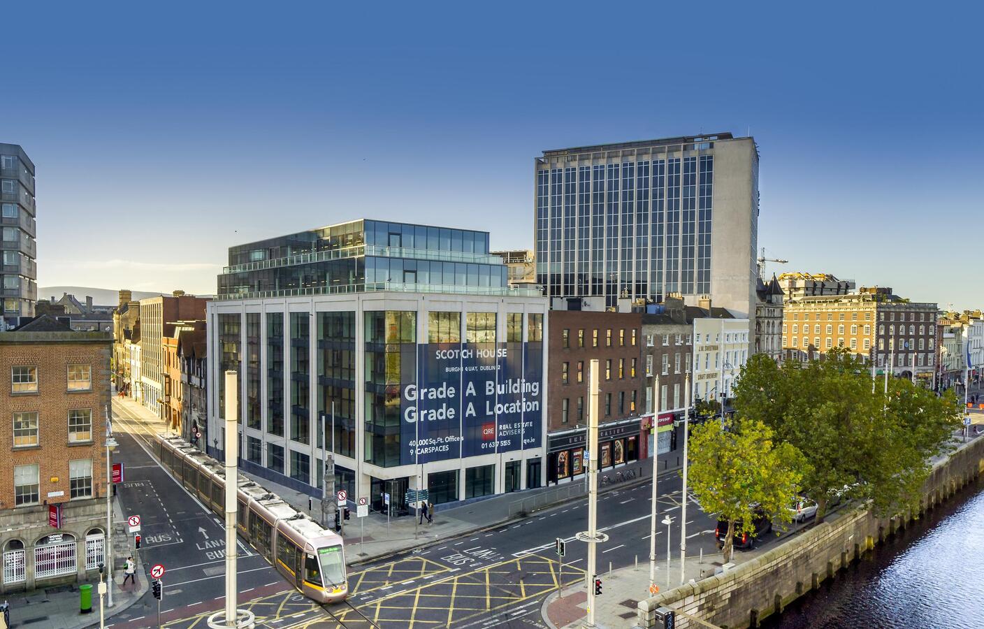 Burgh Quay office scheme fills up as Scotch House lands two major lettings